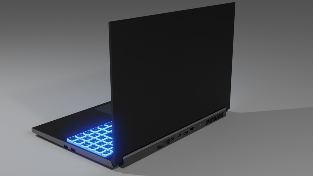 Laptop ノートPC・ノートパソコン | 3D Model