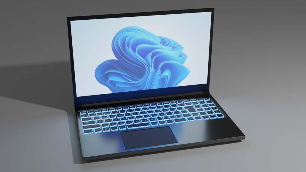 Laptop ノートPC・ノートパソコン | 3D Model
