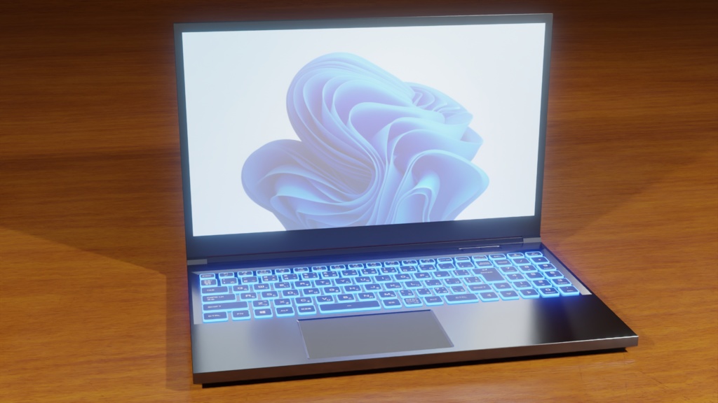 Laptop ノートPC・ノートパソコン | 3D Model