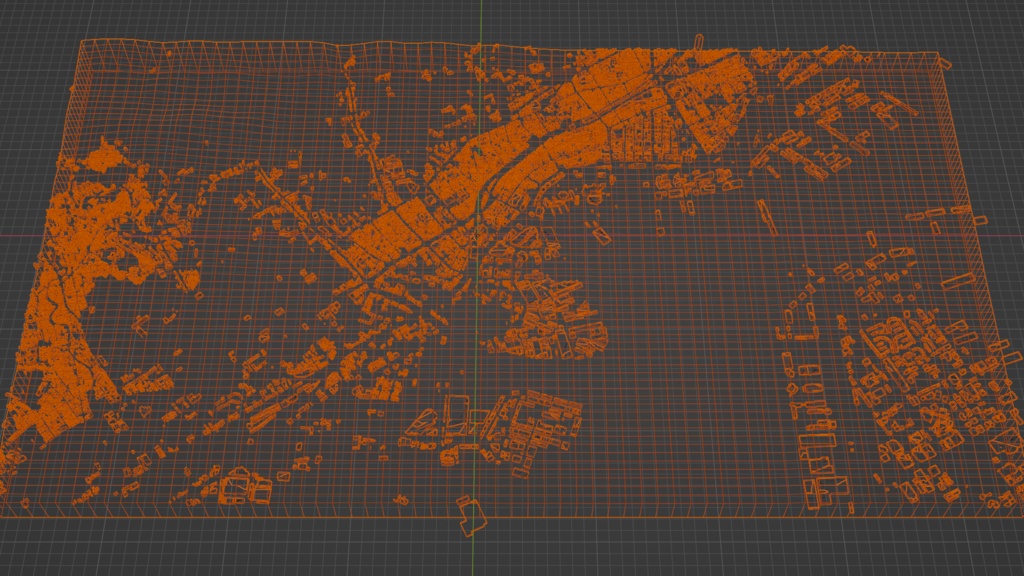Kobe MAP 神戸駅周辺の広域3Dモデル | 3D Model