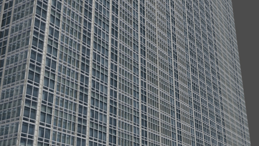 Skyscrapers 高層ビル | 3D Model