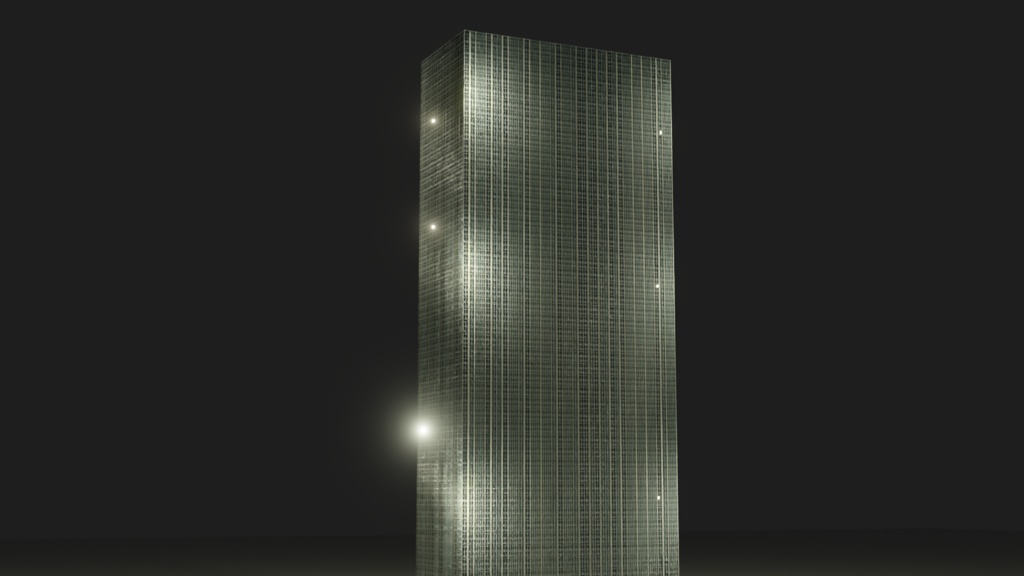 Skyscrapers 高層ビル | 3D Model