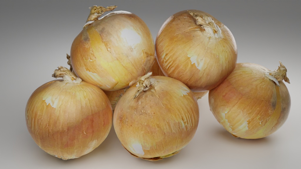 Onion 玉ねぎ | 3D Model
