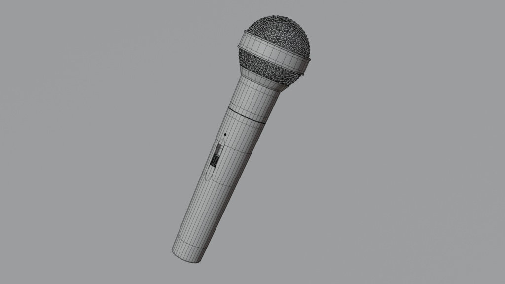 microphone マイク | 3D Model