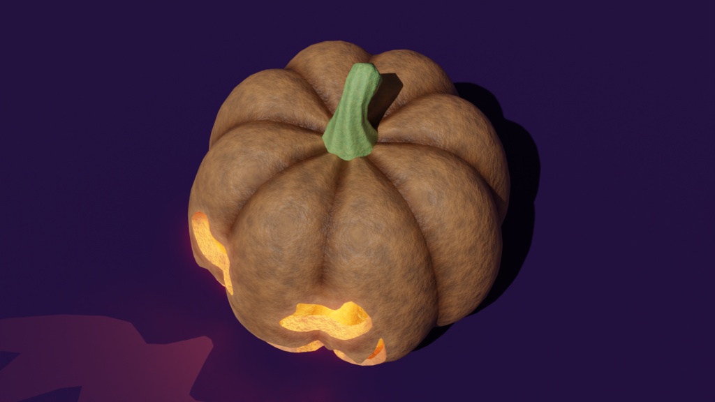 Halloween pumpkin ハロウィンのカボチャ | 3D Model