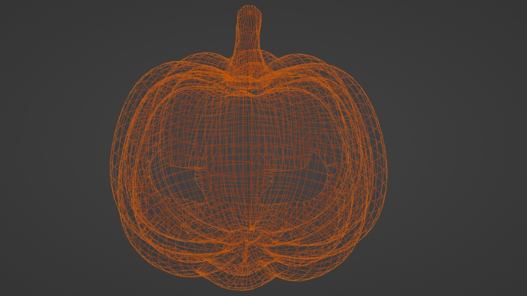 Halloween pumpkin ハロウィンのカボチャ | 3D Model