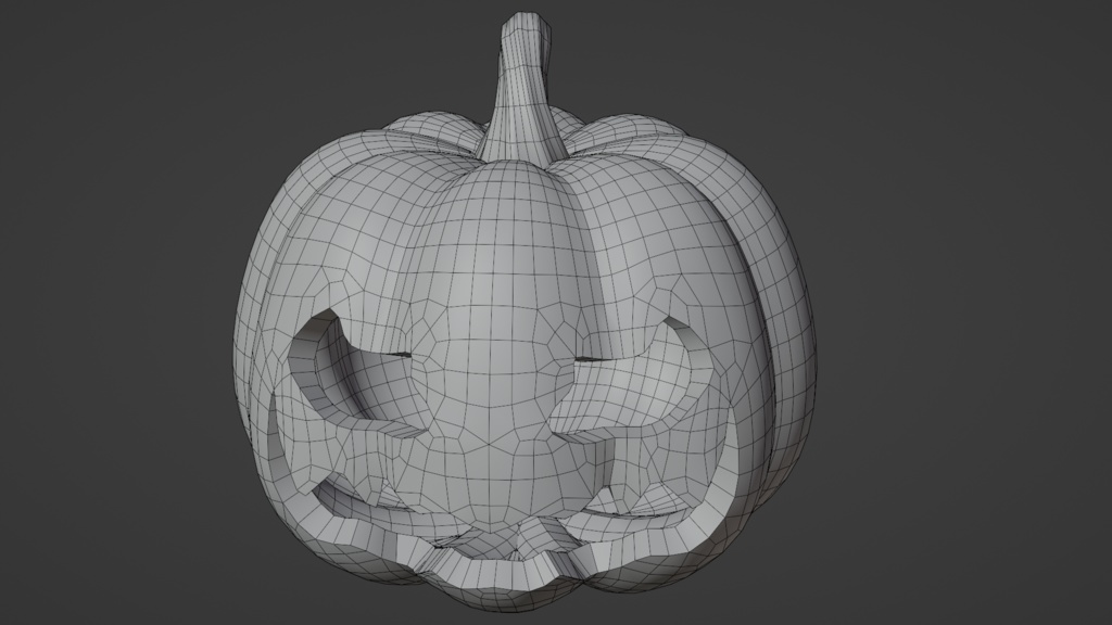 Halloween pumpkin ハロウィンのカボチャ | 3D Model