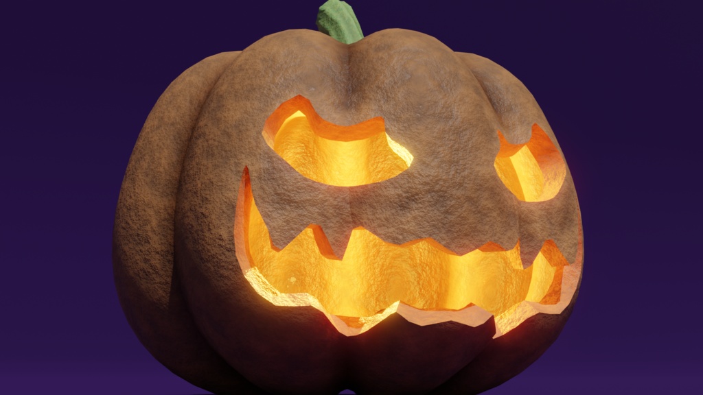 Halloween pumpkin ハロウィンのカボチャ | 3D Model