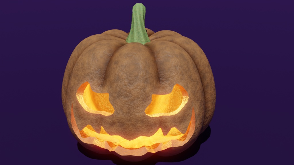 Halloween pumpkin ハロウィンのカボチャ | 3D Model