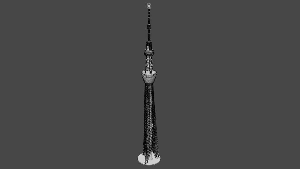 東京スカイツリー Tokyo Skytree | 3D Model