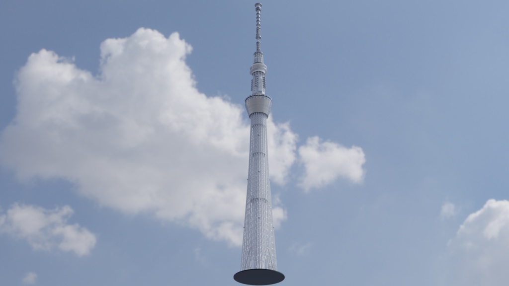 東京スカイツリー Tokyo Skytree | 3D Model