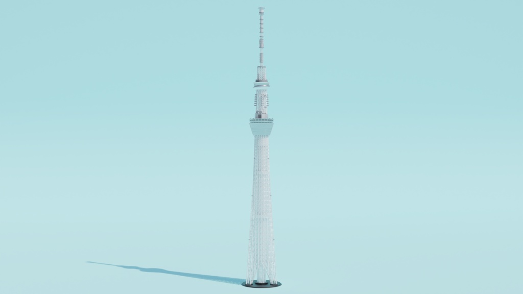 東京スカイツリー Tokyo Skytree | 3D Model