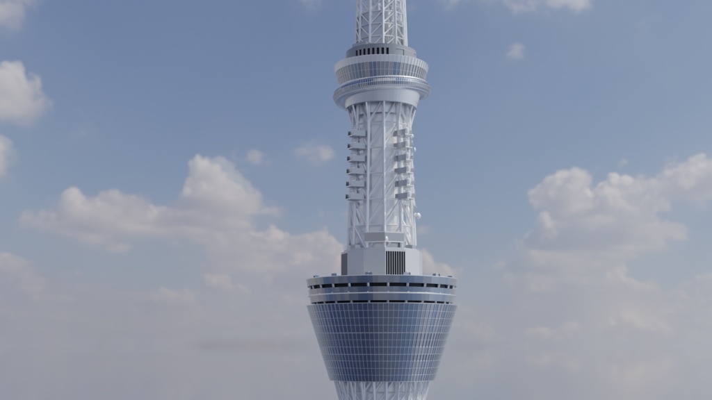 東京スカイツリー Tokyo Skytree | 3D Model
