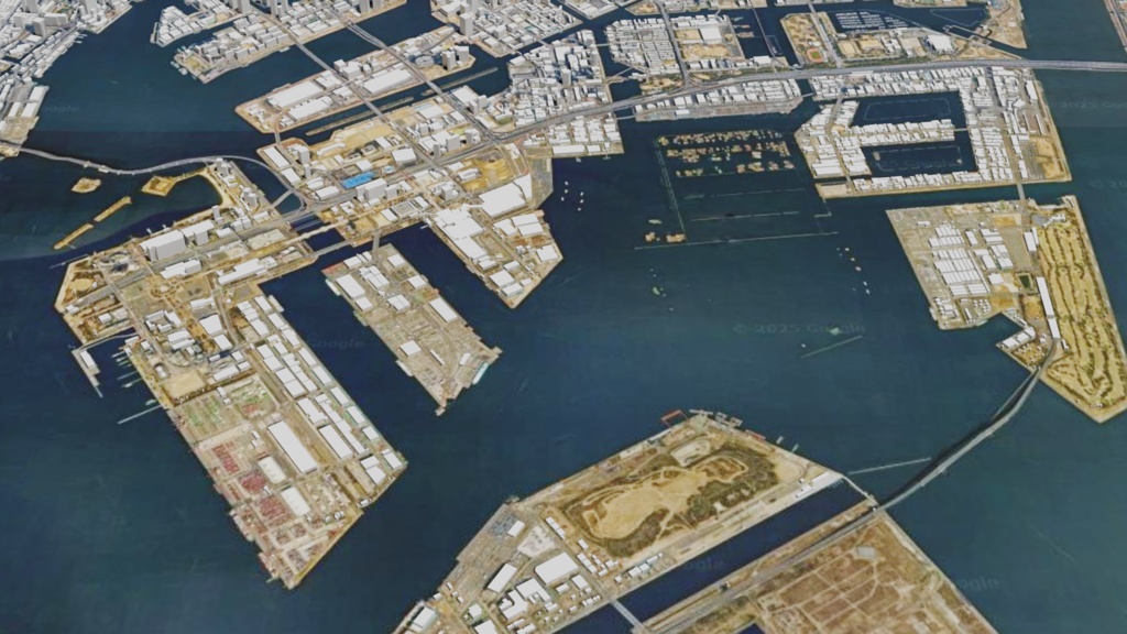 ODAIBA MAP お台場周辺 広域3Dマップ | 3D Model