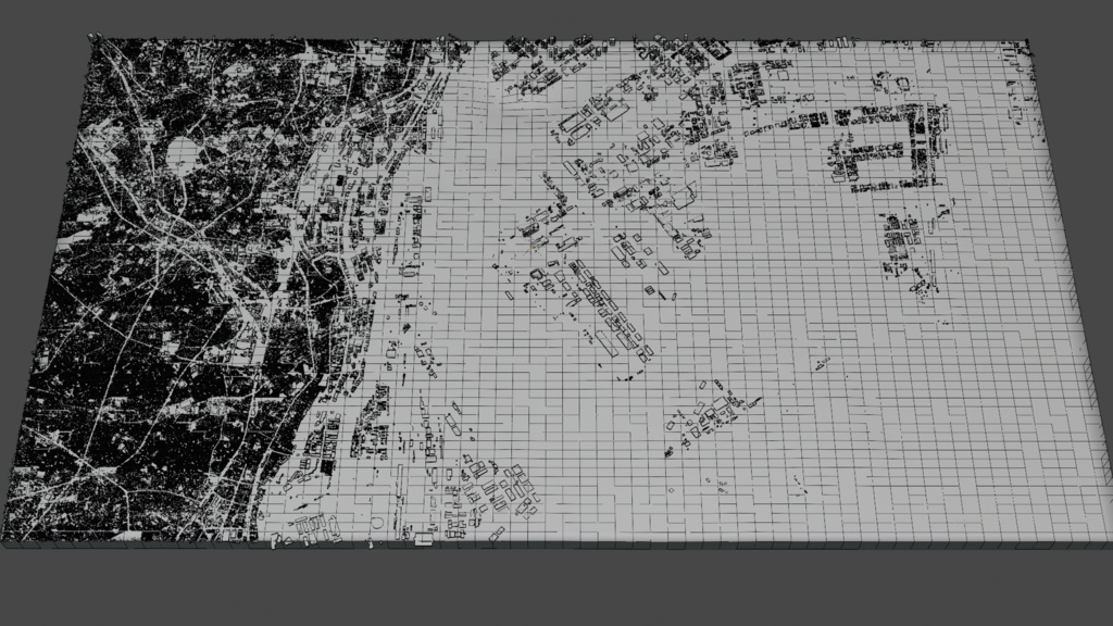 ODAIBA MAP お台場周辺 広域3Dマップ | 3D Model