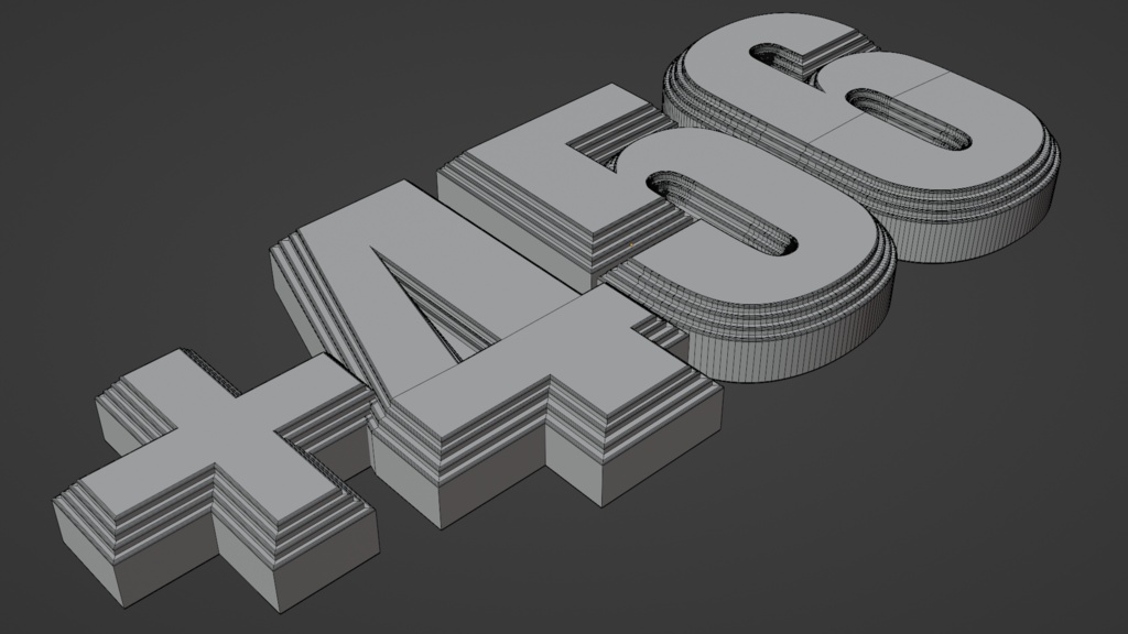 【開運】上乗せ+456【3Dプリント出力可能】 | 3D Model