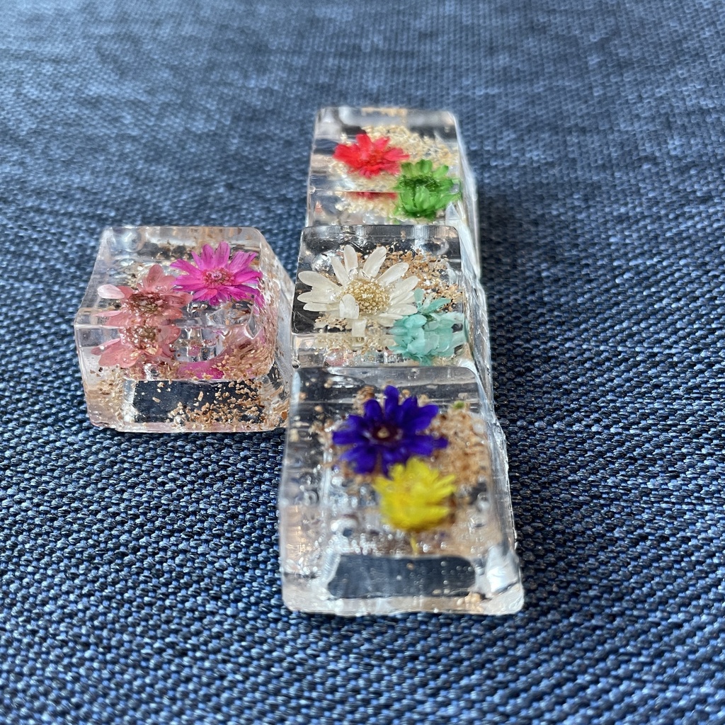 【500人記念】兎森衣イメージキーキャップ 4種