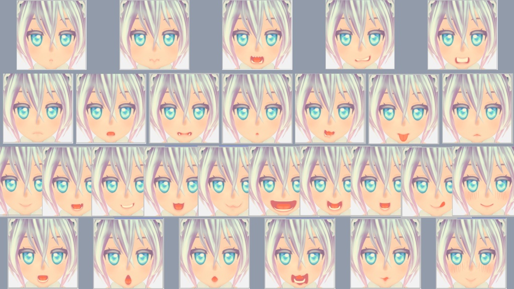 モード・イロナ (Mode Irona) - VRChat 向け 3Dアバターモデル