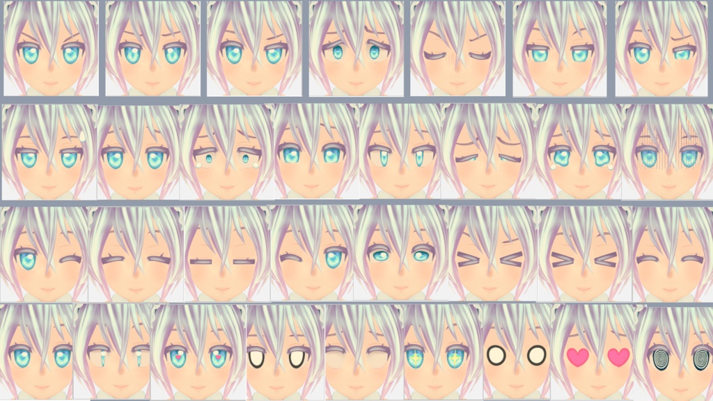 モード・イロナ (Mode Irona) - VRChat 向け 3Dアバターモデル