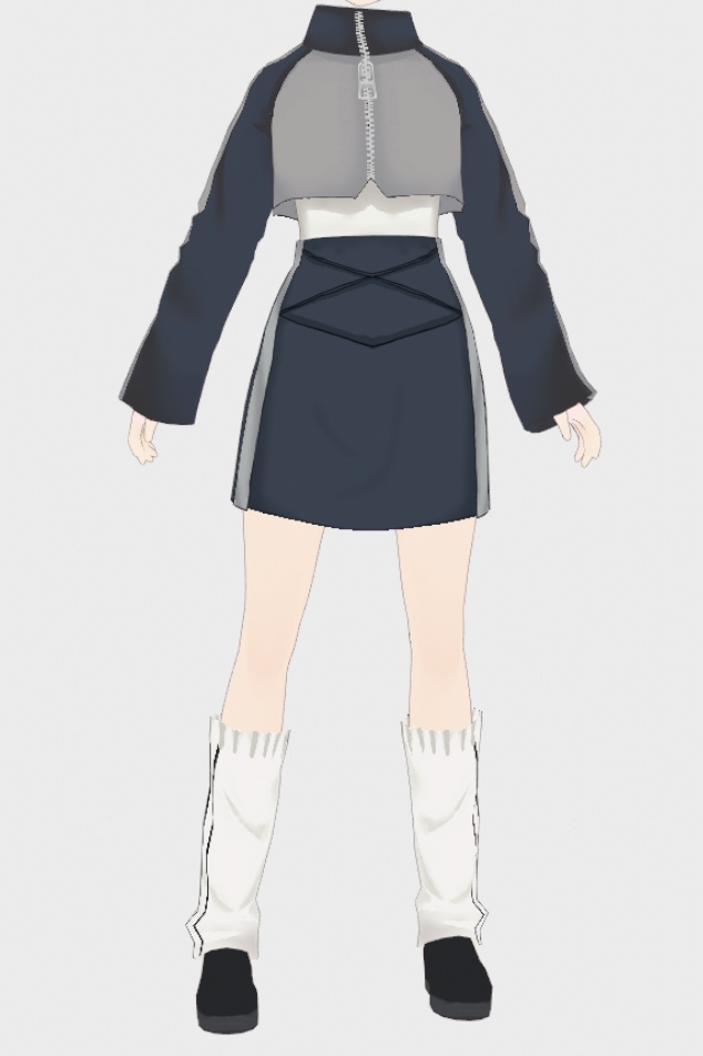 Cool girl outfit - Vroid set