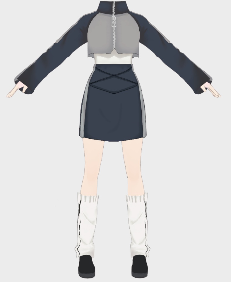Cool girl outfit - Vroid set