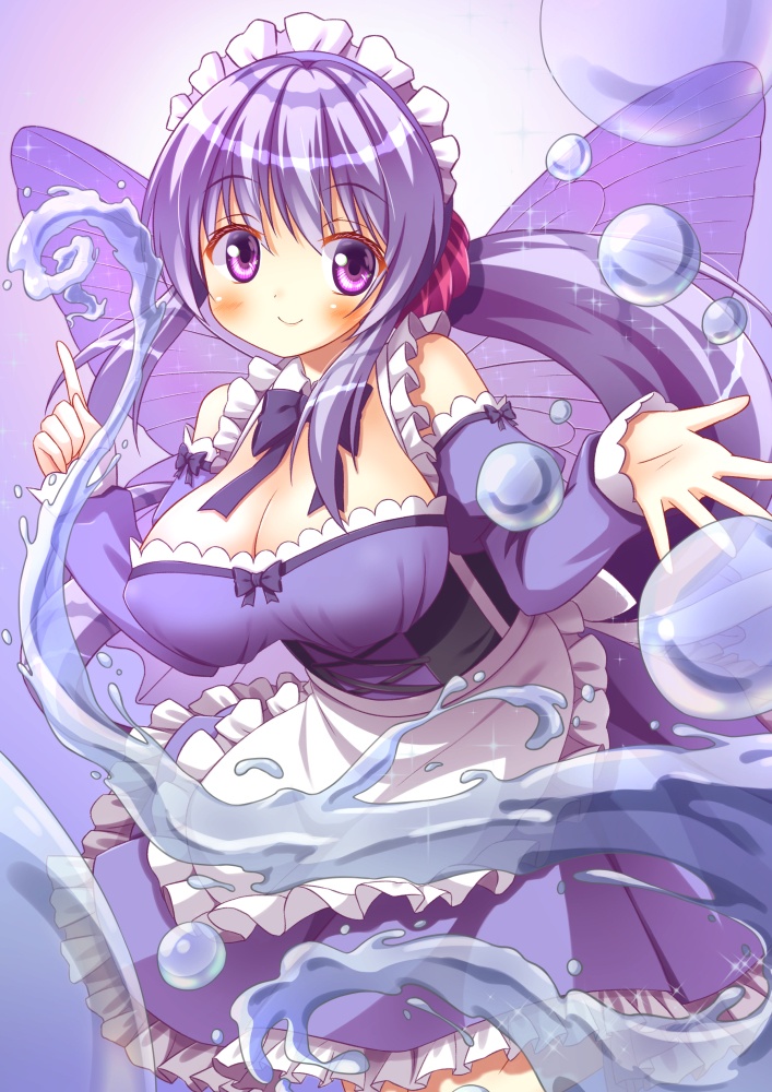 メイドさんで妖精さんな女の子の絵本