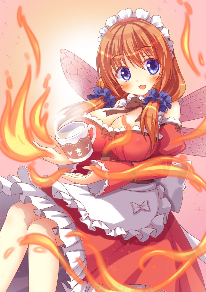 メイドさんで妖精さんな女の子の絵本