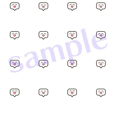 pictSQUARE用エフェクト 吹き出し10種【無配&お布施版あり】