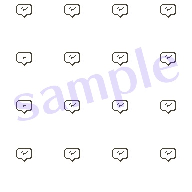 pictSQUARE用エフェクト 吹き出し10種 ver4【無配&お布施版あり】