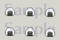 ピクリエ用アバターおにぎり2種セット【無配&お布施版あり】