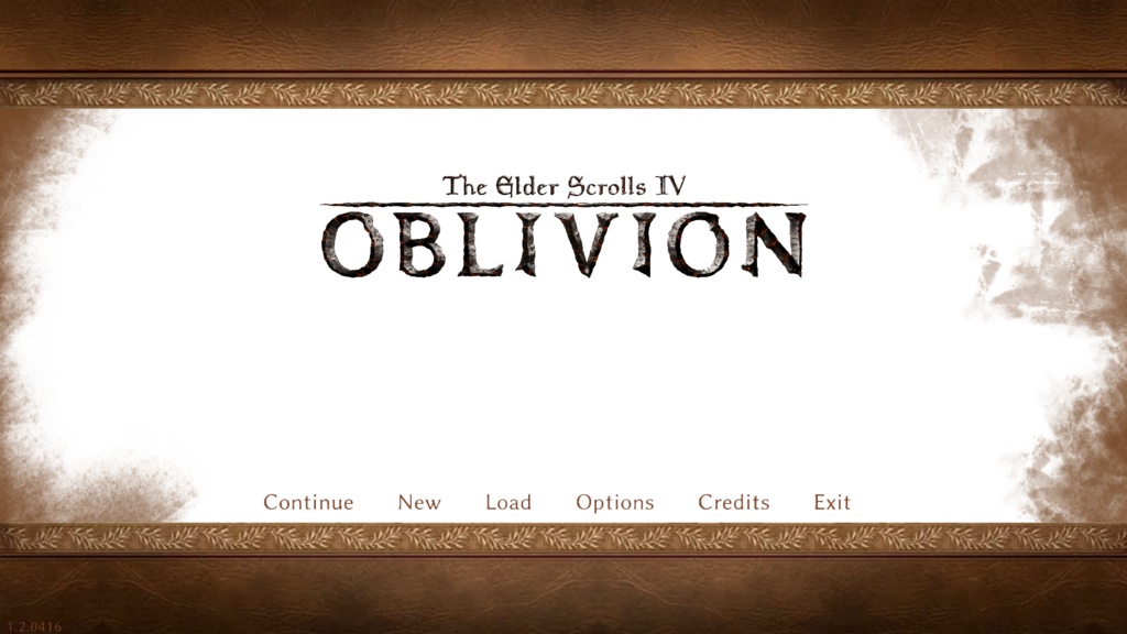 TES4 OBLIVIONタイトル画像コラセット(psd/png)
