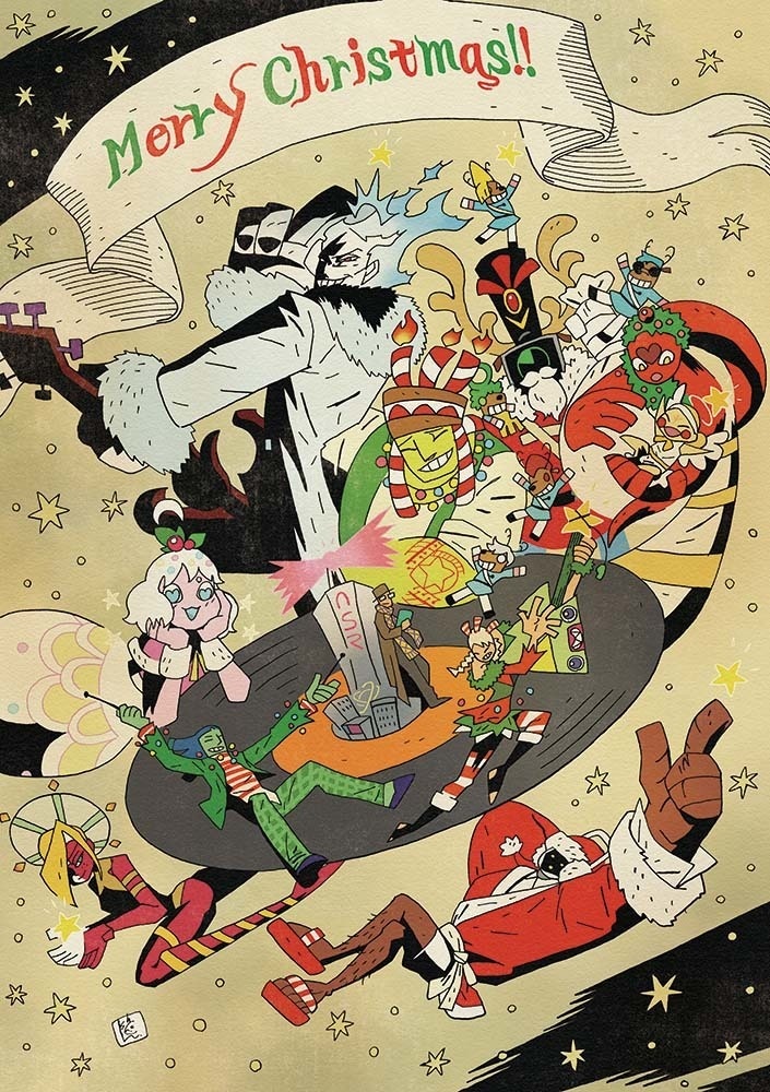 NSR Chrismas illustration set 2021