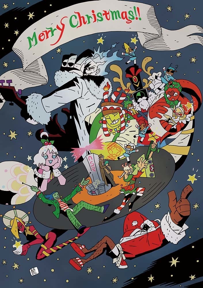 NSR Chrismas illustration set 2021