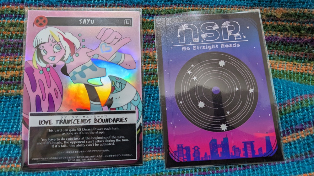 NSRトレーディングカード風ステッカー