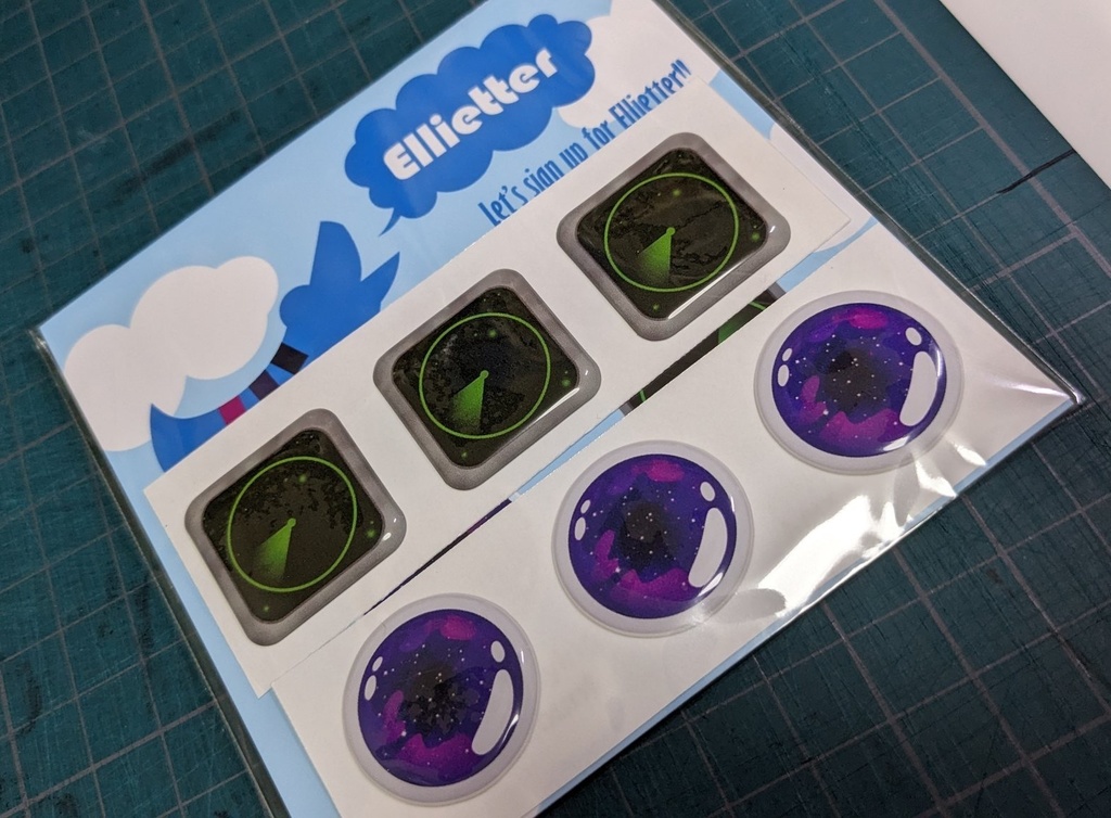 DJ SUB＆Neon J.エポキシステッカー