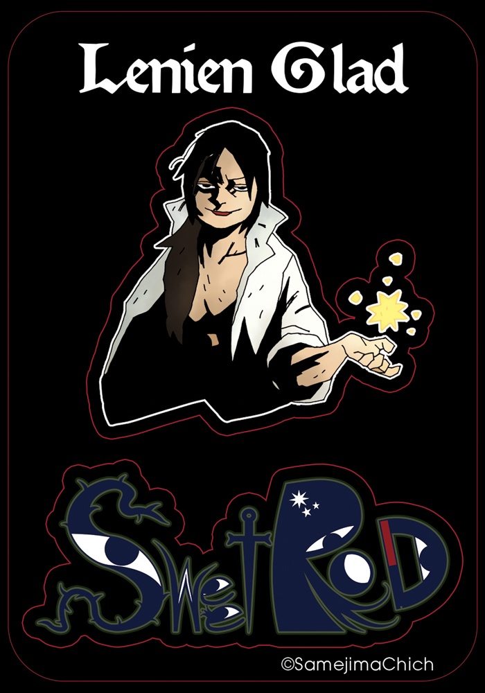 SweetRodキャラクターステッカー