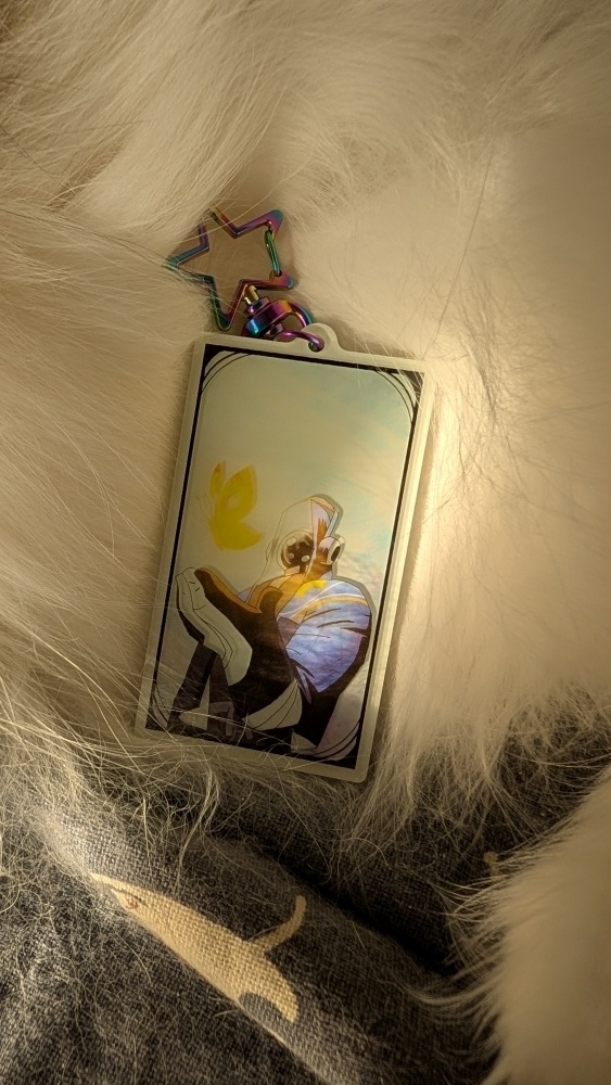 DJ SUBオラクルカードサイズホログラムステッカー/蓄光キーチェーン