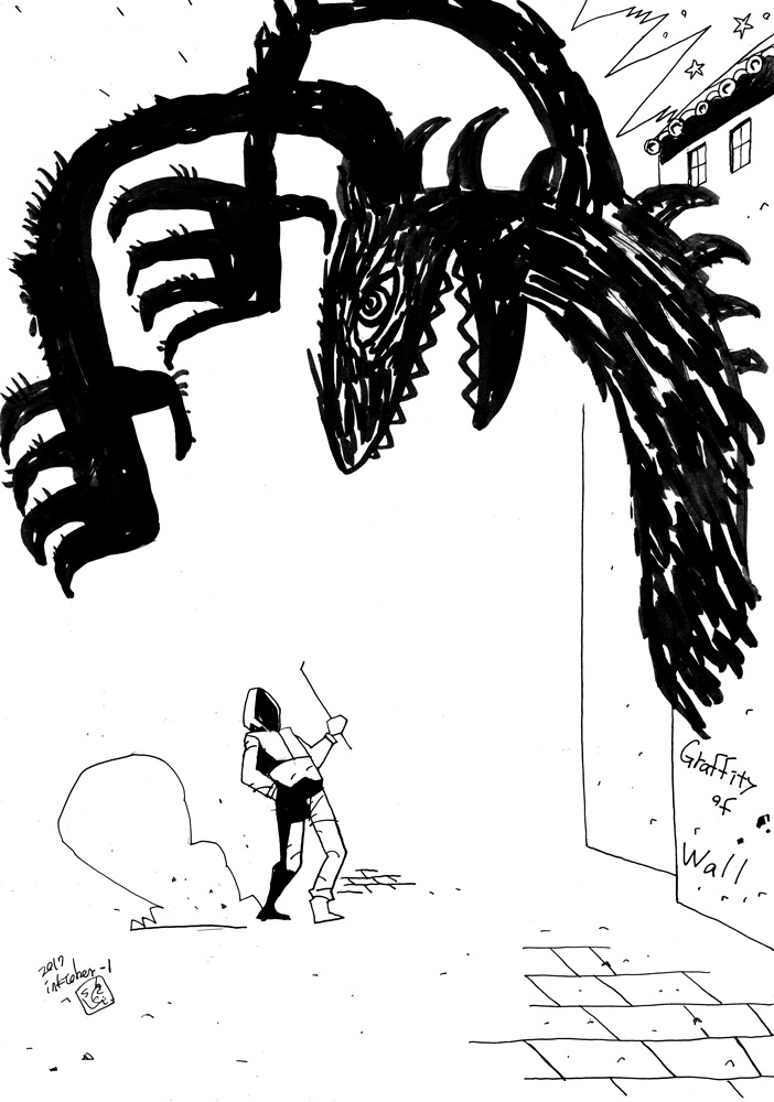 inktober原画