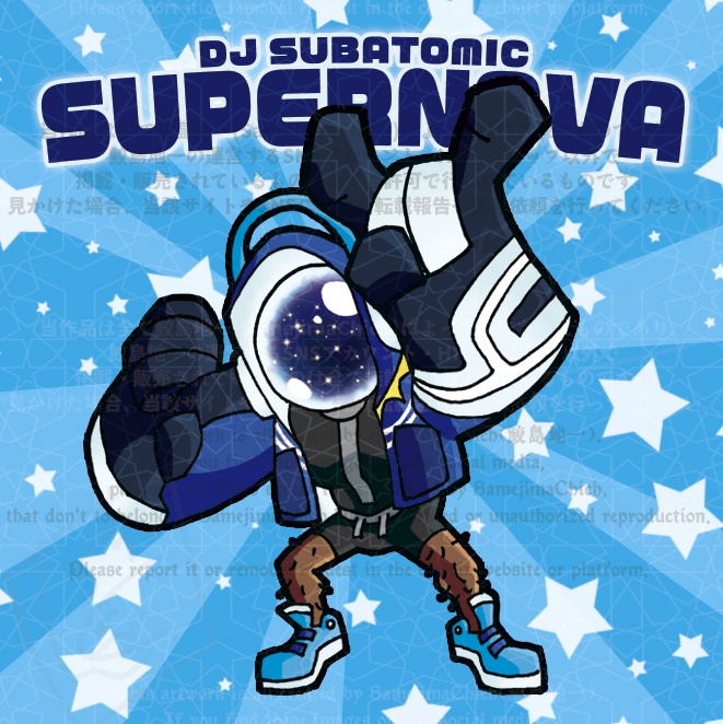 【NSR】DJ SUBダブルステッカー