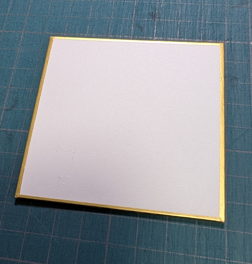 【訳アリ】傷物ミニ色紙コミッション