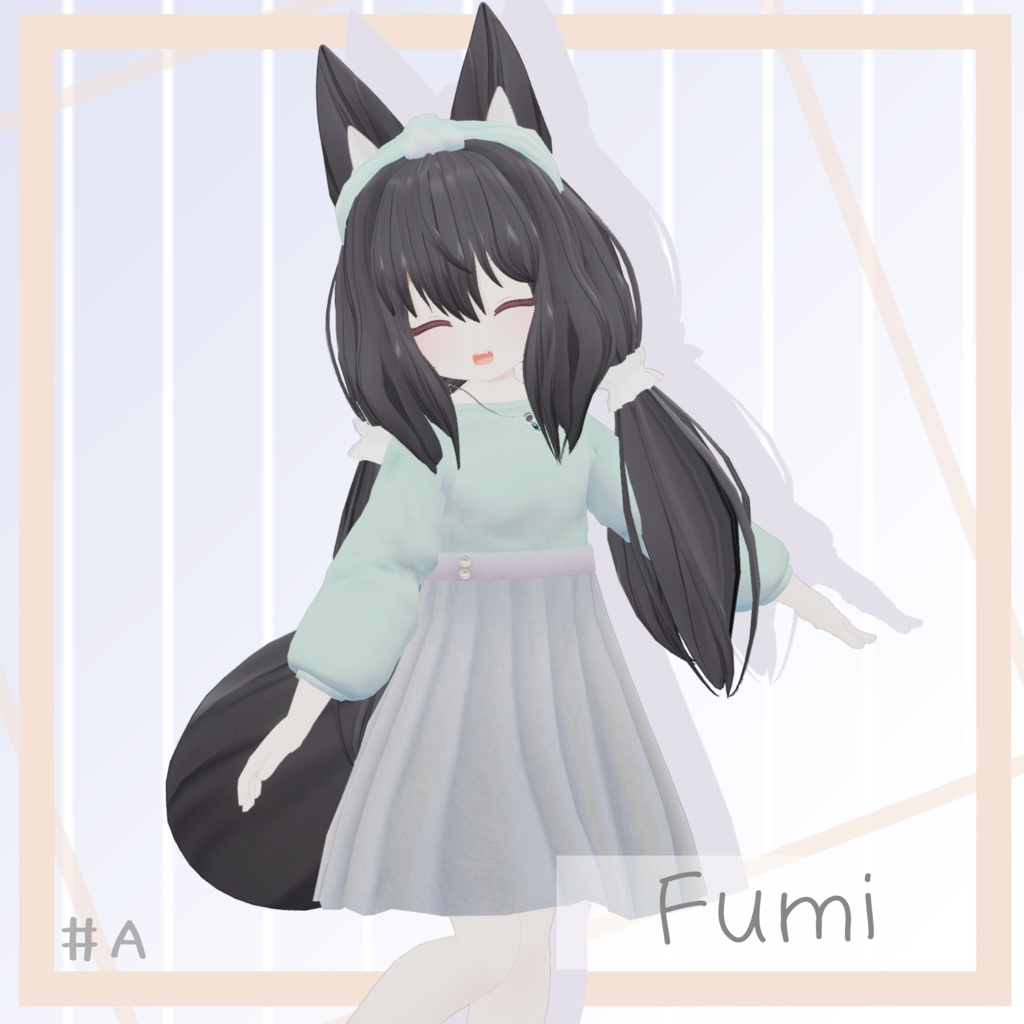 【Free-無料-】衣装#A(セレアーテ、ふうみ、なつひ対応) -Cloth#A (For Cereate,Fumi,Natsuhi)-