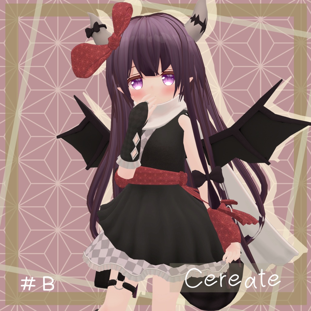 【Free-無料-】衣装#B（セレアーテ、ふうみ、なつひ対応） -Cloth#B (For Cereate,Fumi,Natsuhi)-