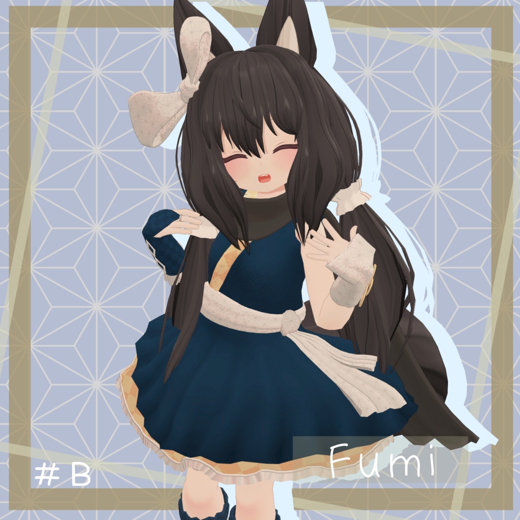 【Free-無料-】衣装#B(セレアーテ、ふうみ、なつひ対応) -Cloth#B (For Cereate,Fumi,Natsuhi)-