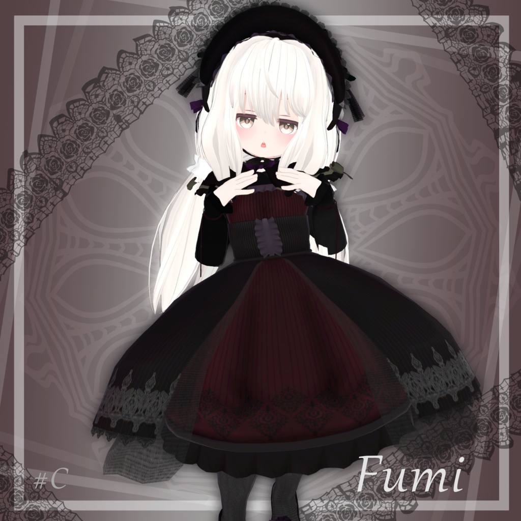 【Free-無料-】衣装#C(セレアーテ、ふうみ、なつひ対応) -Cloth#C (For Cereate,Fumi,Natsuhi)-