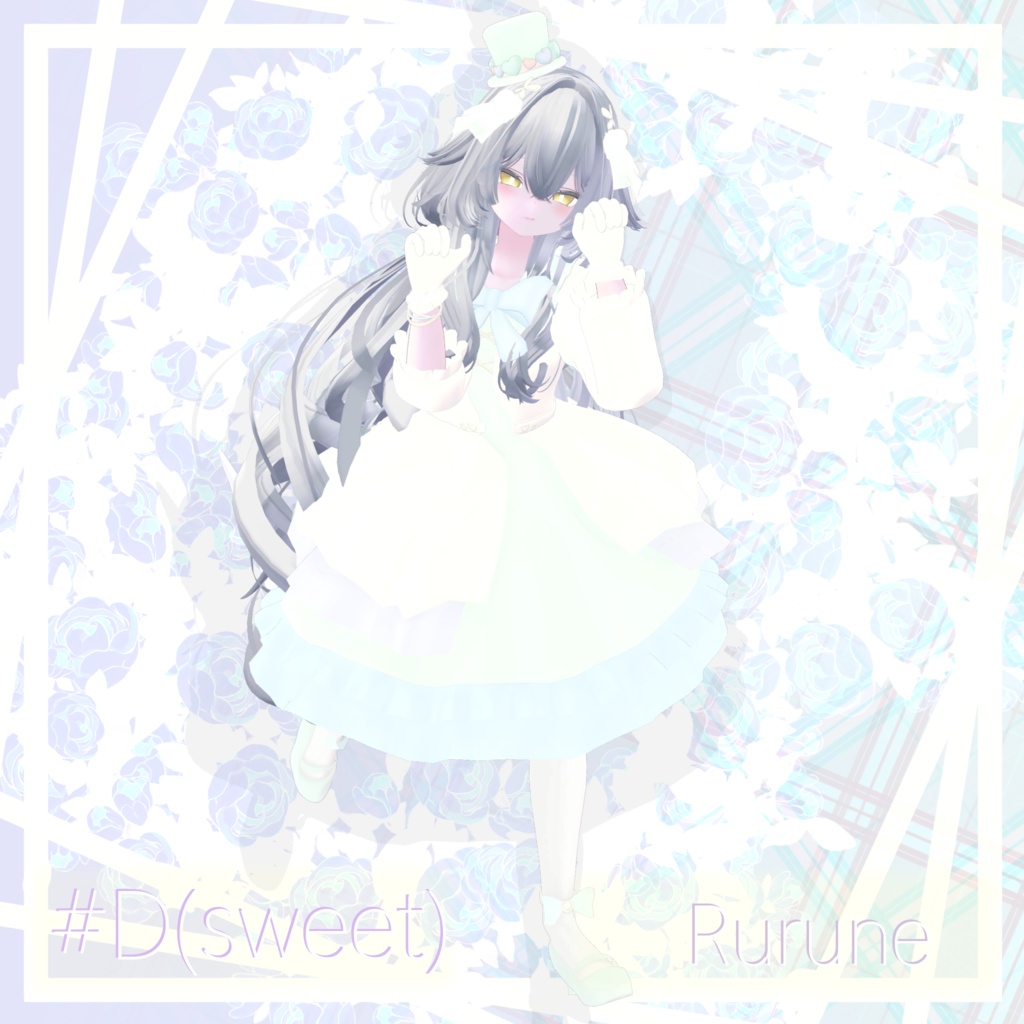 【Free-無料-】衣装#D(Sweet)(ルルネ対応) -Cloth#D(Sweet) (For Rurune)-