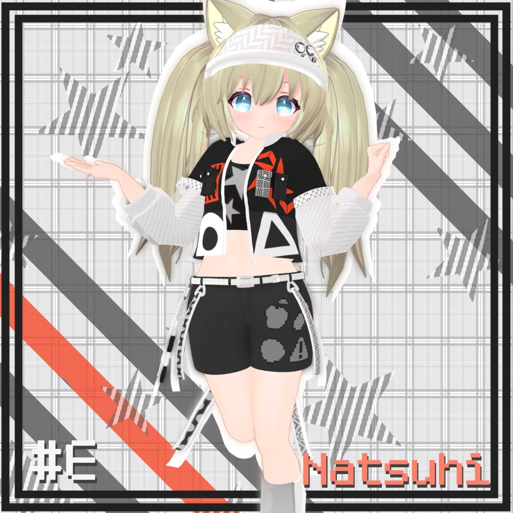 【Free-無料-】衣装#E(セレアーテ、ふうみ、なつひ対応) -Cloth#E (For Cereate,Fumi,Natsuhi)-