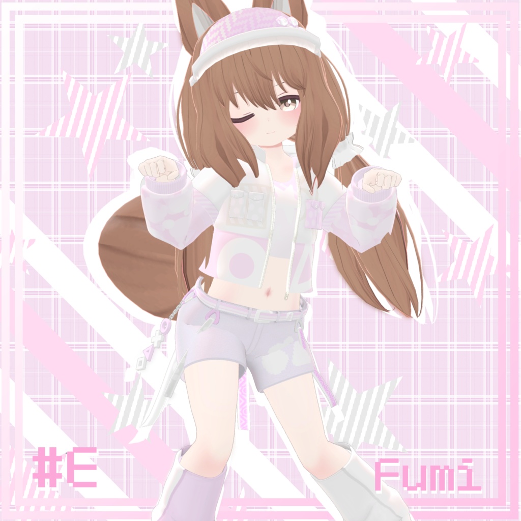 【Free-無料-】衣装#E(セレアーテ、ふうみ、なつひ対応) -Cloth#E (For Cereate,Fumi,Natsuhi)-