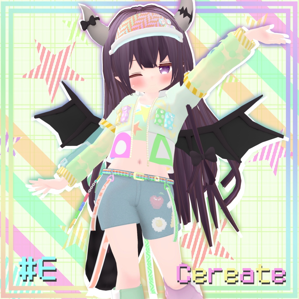 【Free-無料-】衣装#E（セレアーテ、ふうみ、なつひ対応） -Cloth#E (For Cereate,Fumi,Natsuhi)-