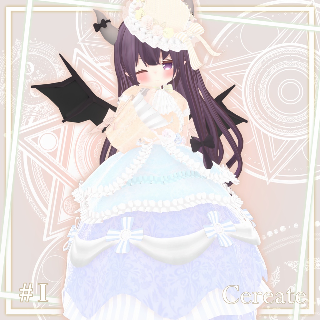 【Free-無料-】衣装#I(6 アバター対応) -Cloth#I (For 6 avatars)-