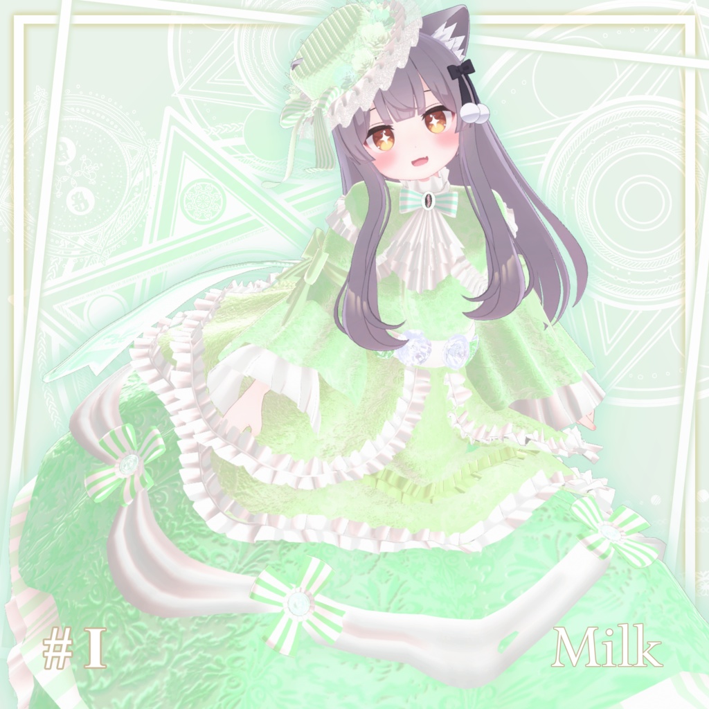 【Free-無料-】衣装#I(6 アバター対応) -Cloth#I (For 6 avatars)-